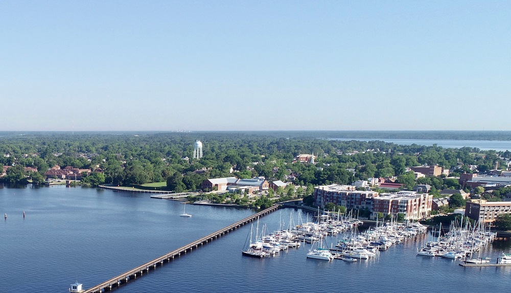 city of new bern sky view