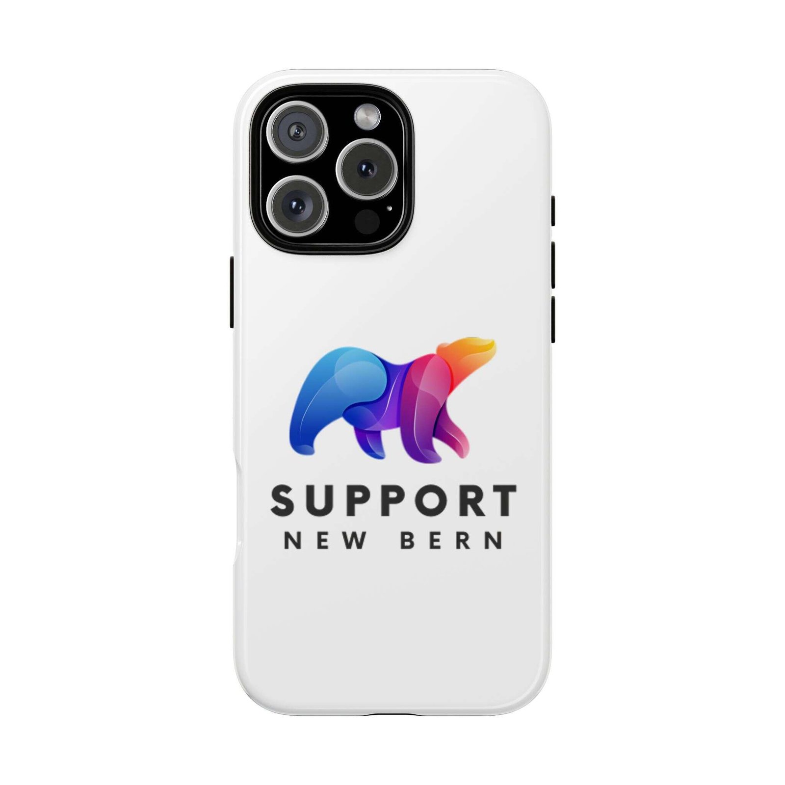 Support New Bern Dual-Layer Tough Phone Case – Shockproof Protective Bear Graphic Cover - Image 101