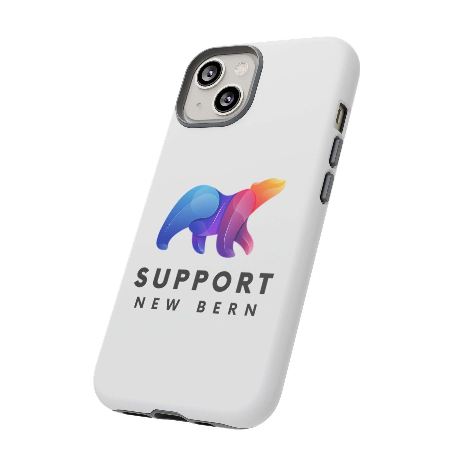Support New Bern Dual-Layer Tough Phone Case – Shockproof Protective Bear Graphic Cover - Image 18