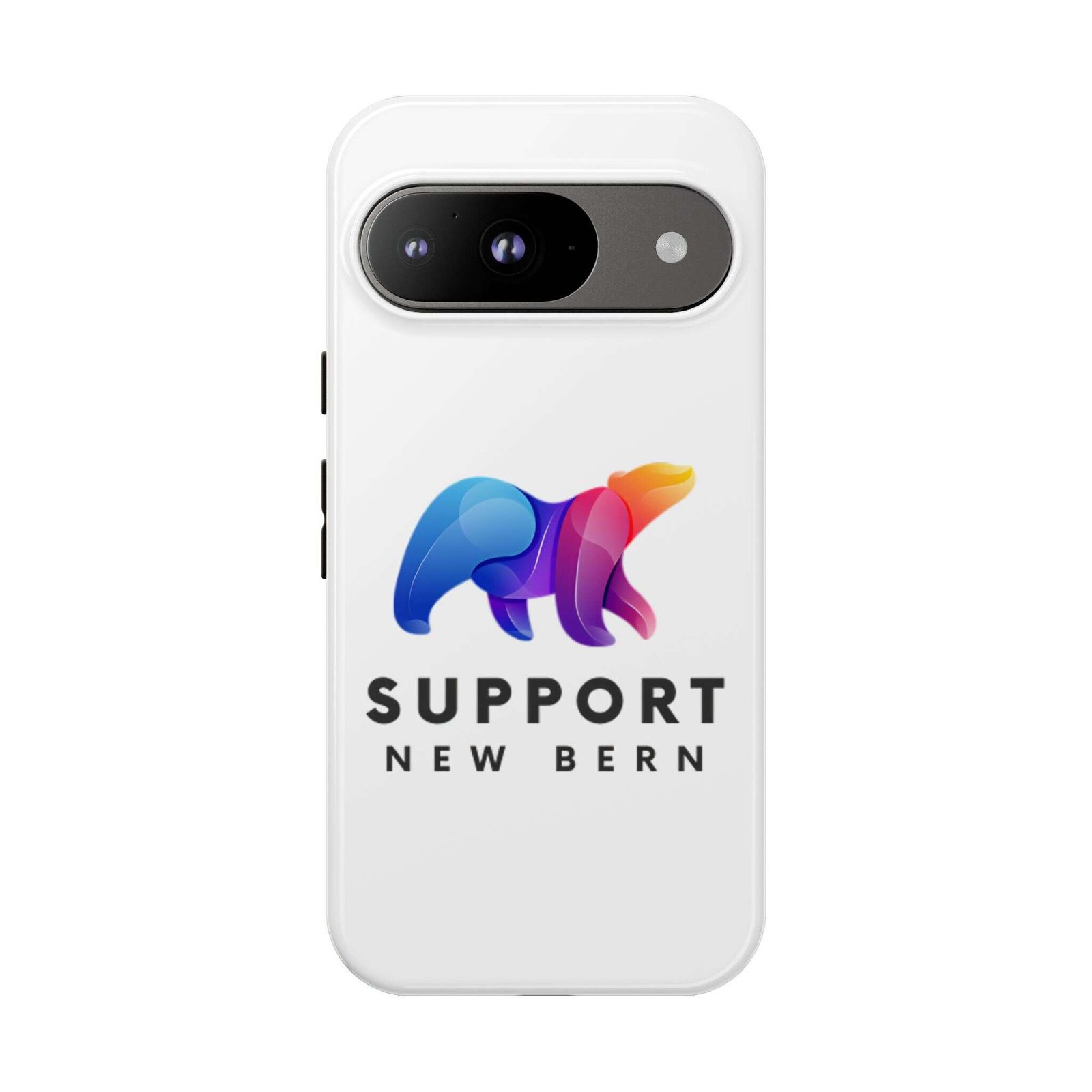 Support New Bern Dual-Layer Tough Phone Case – Shockproof Protective Bear Graphic Cover - Image 109