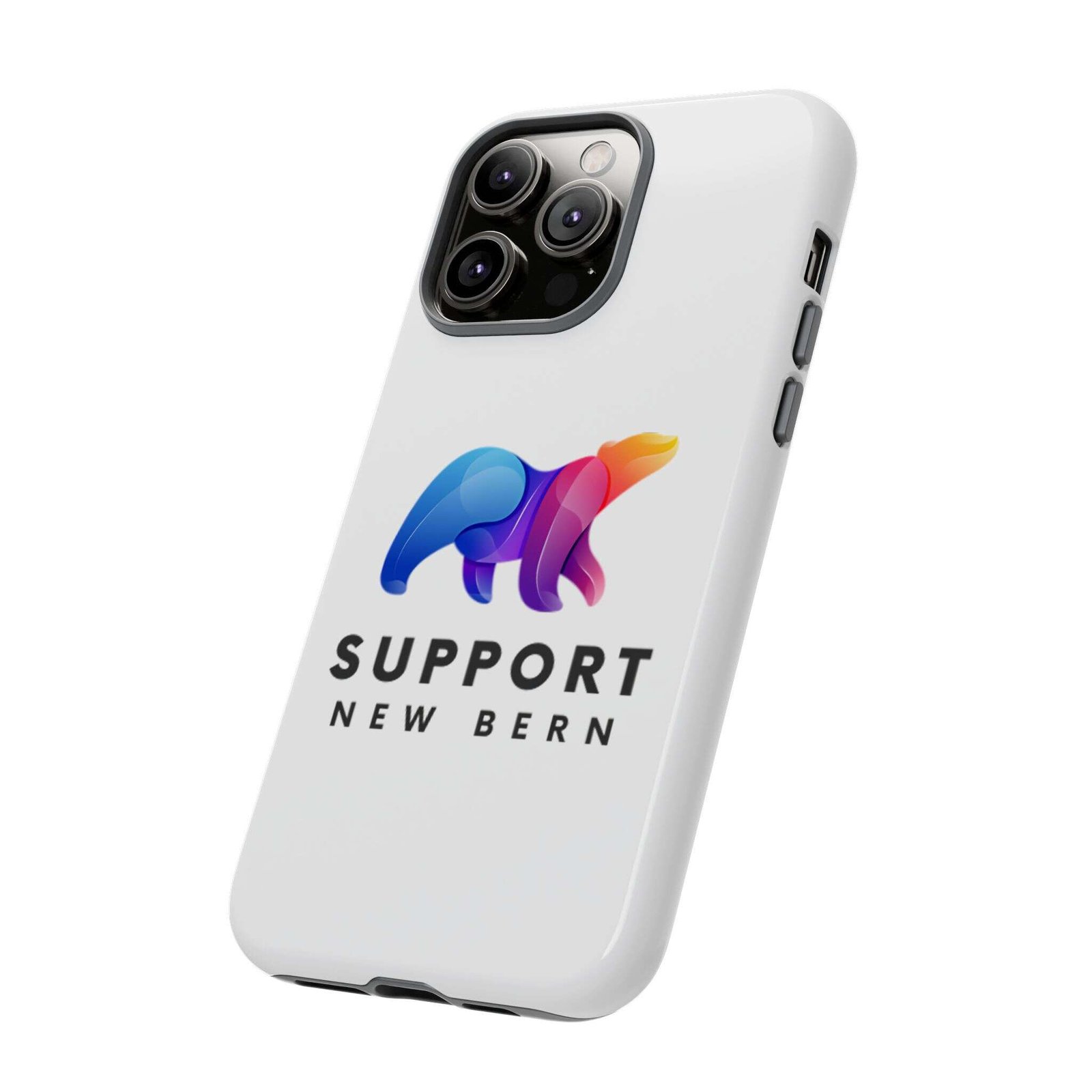 Support New Bern Dual-Layer Tough Phone Case – Shockproof Protective Bear Graphic Cover - Image 38