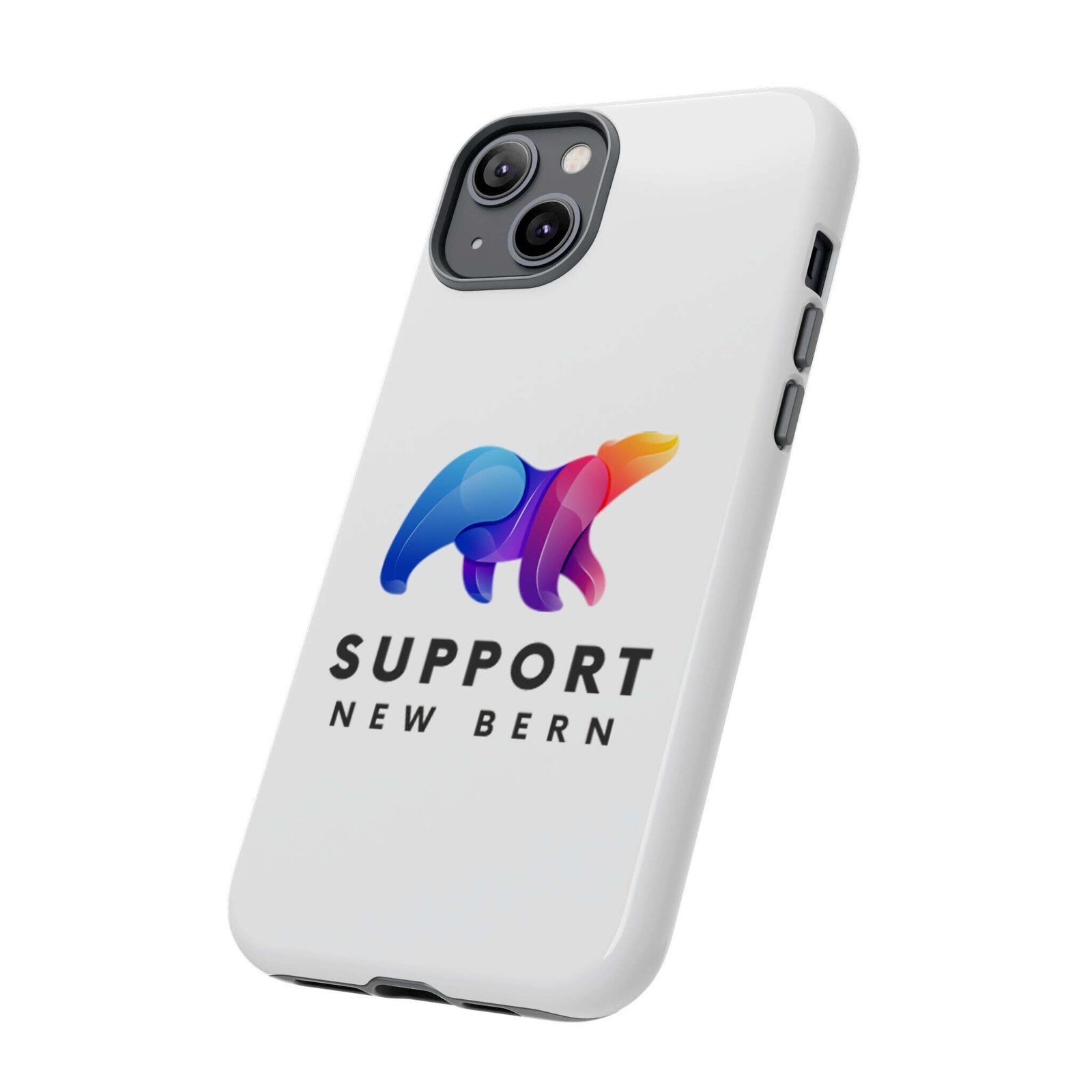 Support New Bern Dual-Layer Tough Phone Case – Shockproof Protective Bear Graphic Cover - Image 30