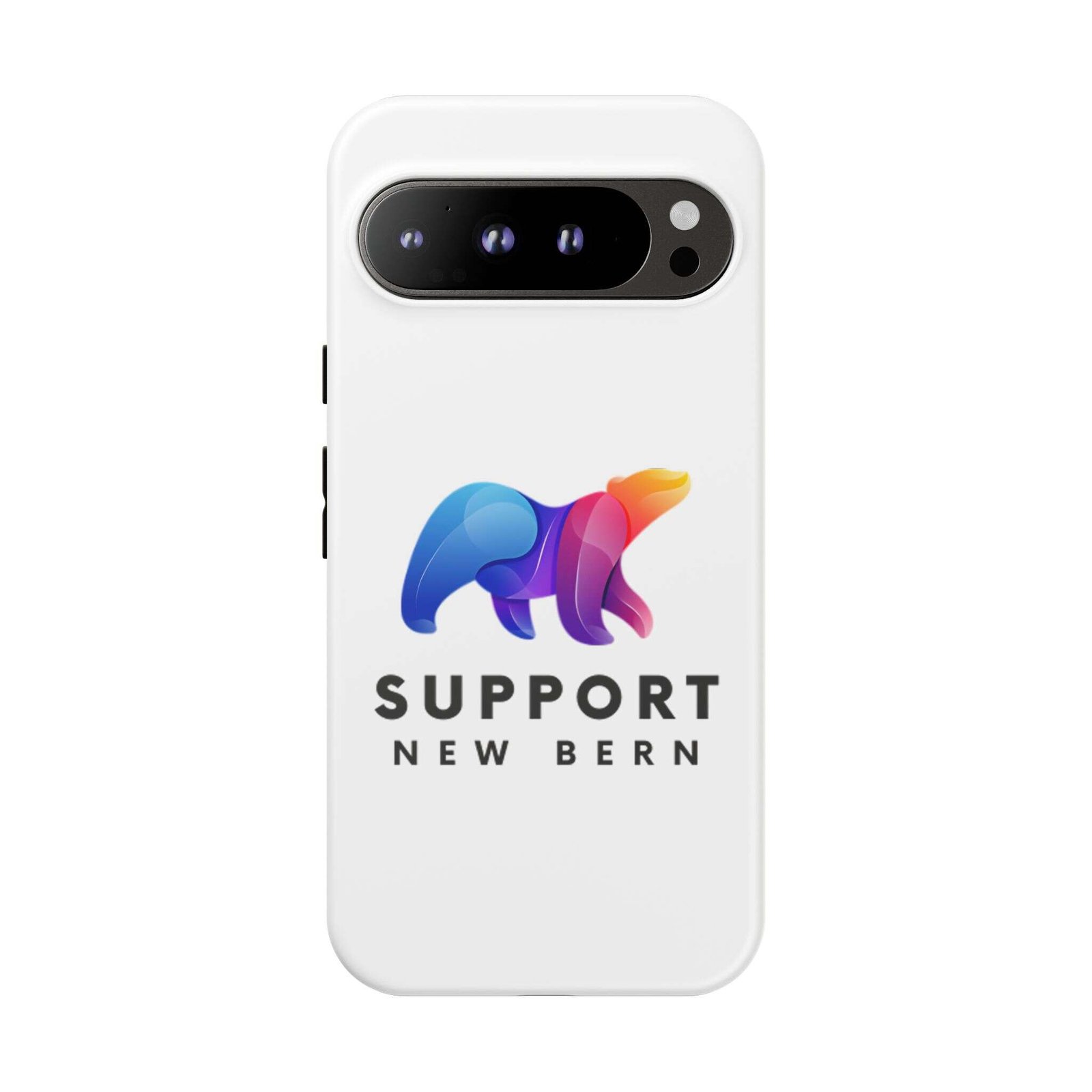 Support New Bern Dual-Layer Tough Phone Case – Shockproof Protective Bear Graphic Cover - Image 124