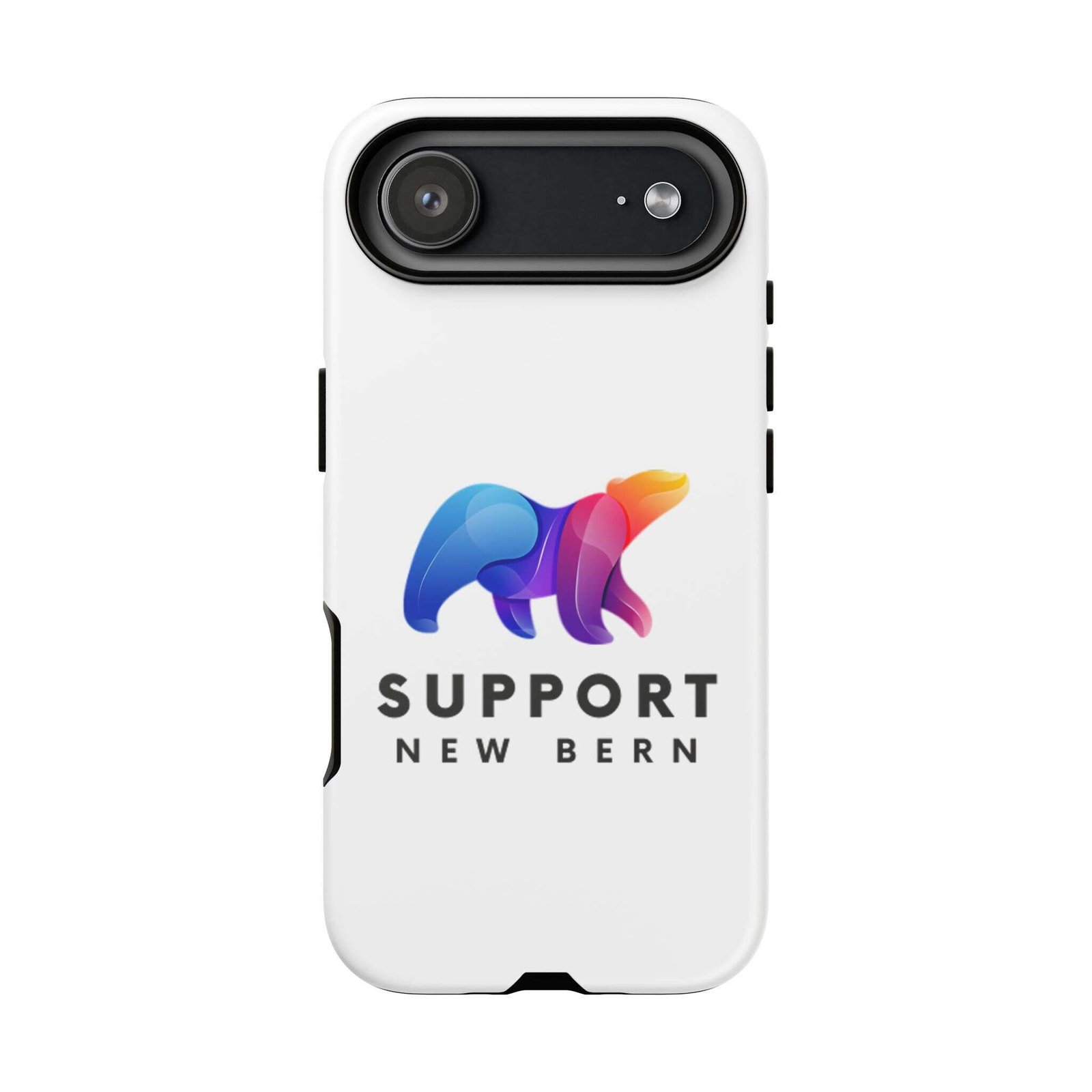 Support New Bern Dual-Layer Tough Phone Case – Shockproof Protective Bear Graphic Cover - Image 130
