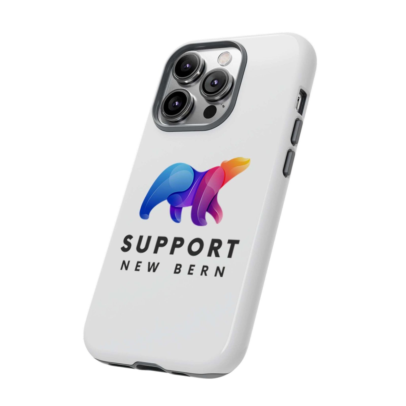 Support New Bern Dual-Layer Tough Phone Case – Shockproof Protective Bear Graphic Cover - Image 22