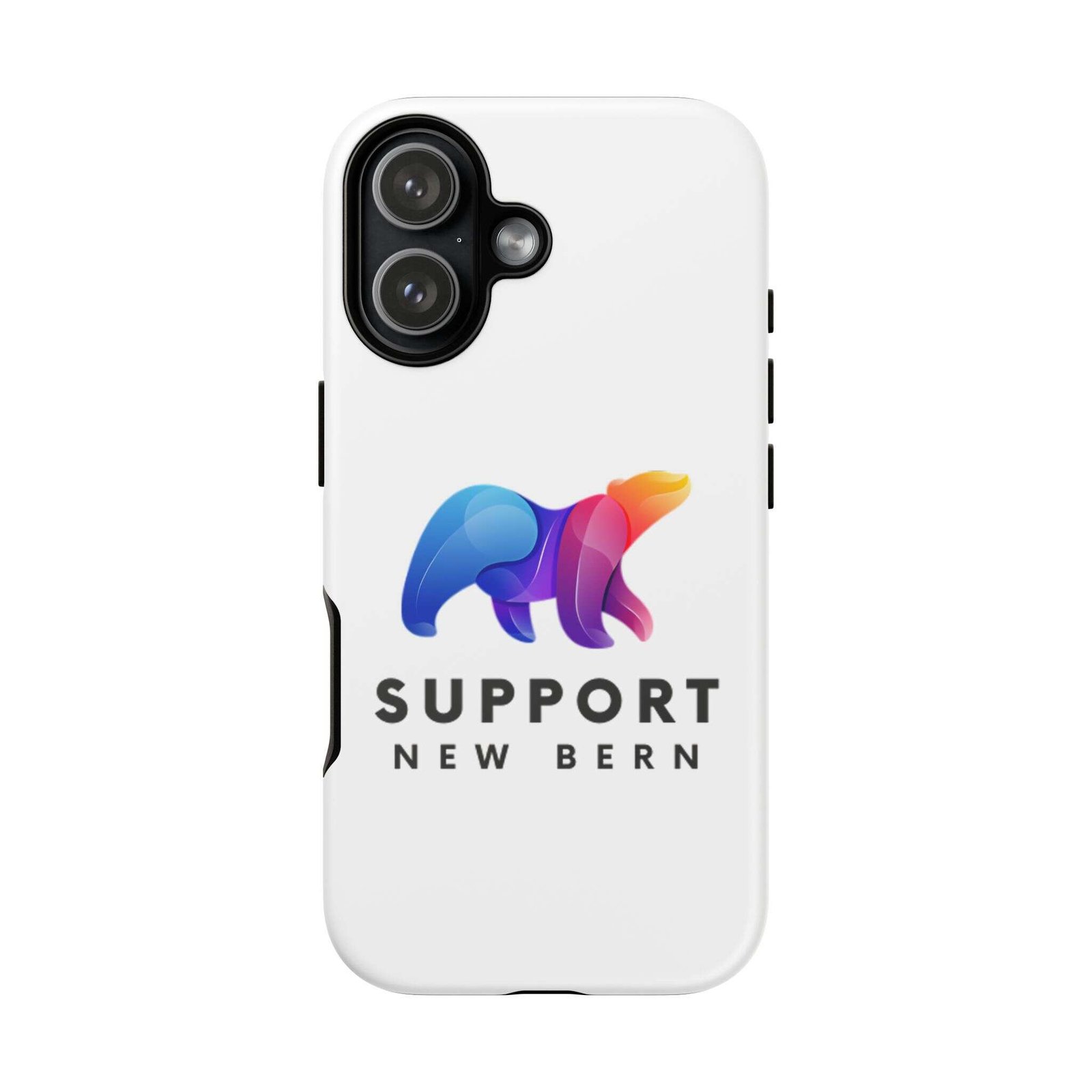 Support New Bern Dual-Layer Tough Phone Case – Shockproof Protective Bear Graphic Cover - Image 128