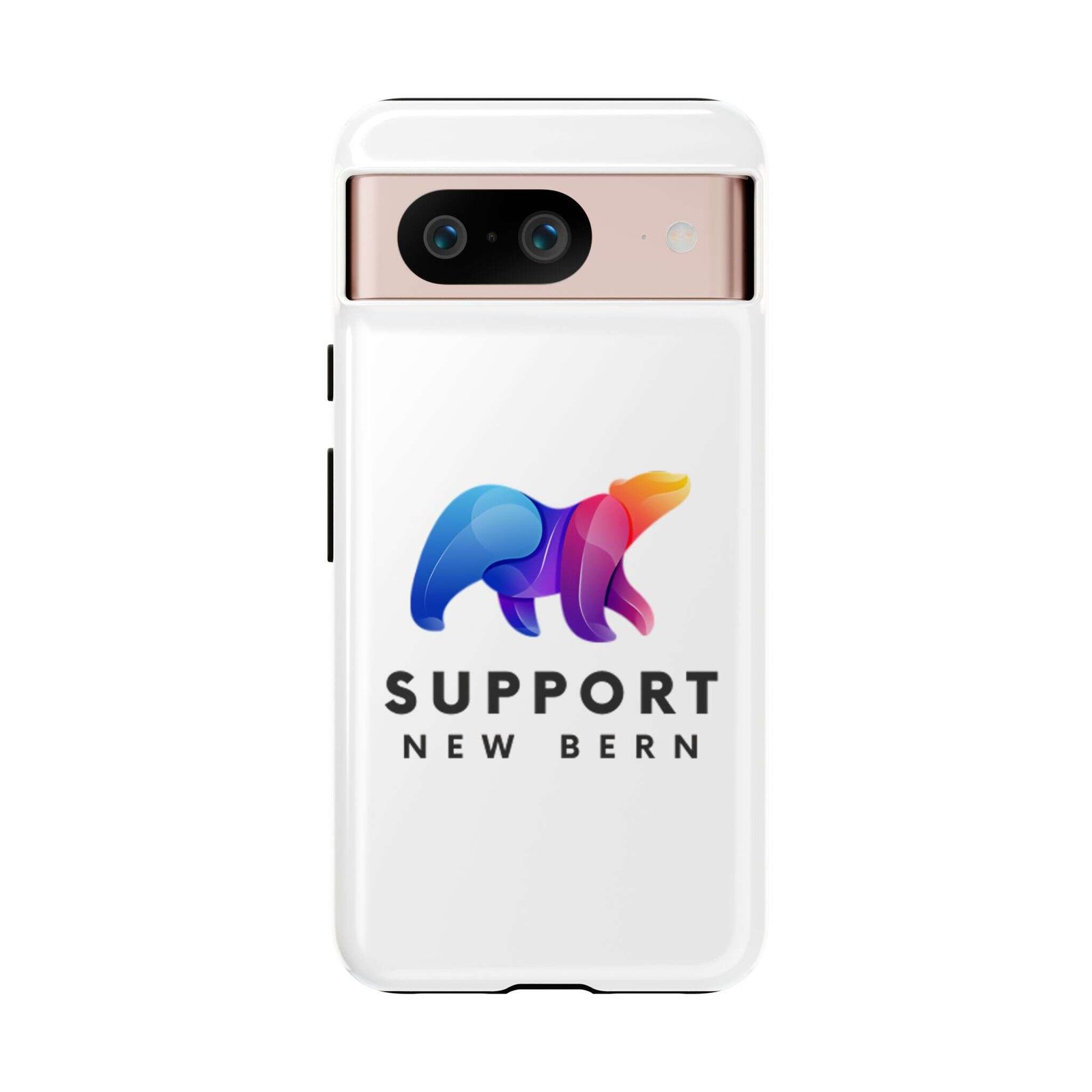 Support New Bern Dual-Layer Tough Phone Case – Shockproof Protective Bear Graphic Cover - Image 69