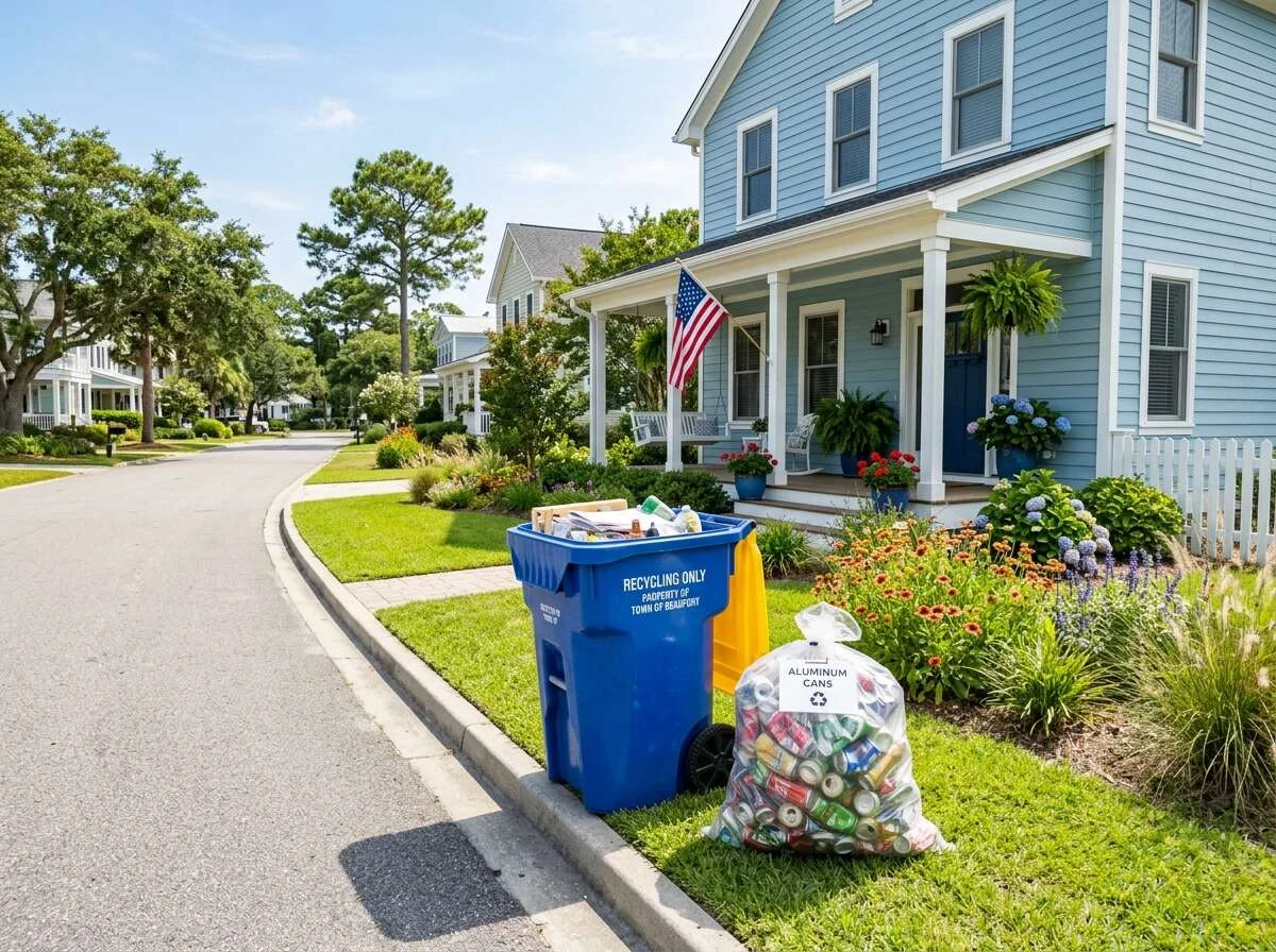 Karma Can Cycle and Cart Cycle Residential Pickup Route in Craven County